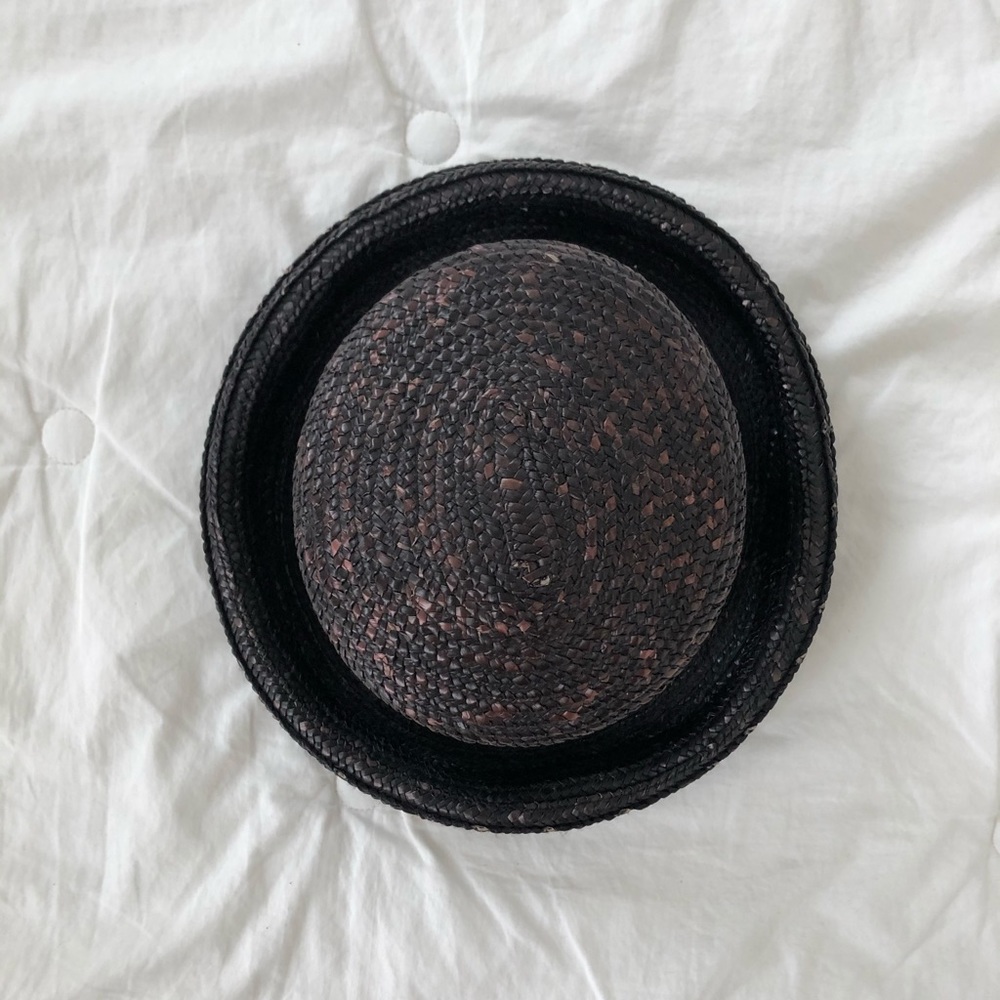 Vintage straw bowler hat like Vickie’s from Stranger Things! - Picture 2 of 8